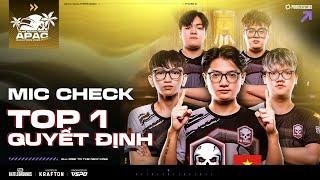  Mic Check Top 1 TE: Trận đấu hội tụ đầy đủ yếu tố để đưa TE lên ngôi vô địch