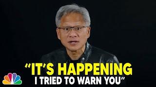 "Please Listen! It Was Just A Signal, The Bigger Collapse Is Coming" - Nvidia CEO