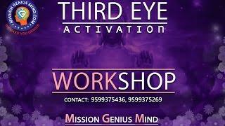 Third Eye Activation Workshop & Live Seminar Adult Midbrain | Mission Genius Mind #SanjivMalik