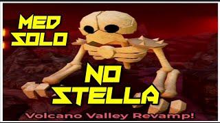 VOLCANO VALLEY REVAMP (NO STELLA) (SOLO) (Medium Mode) in Roblox Tower Heroes