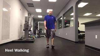 Toe and Heel Walking