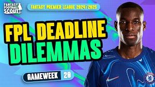 FPL DEADLINE DILEMMAS GW20!  | PRAS & MO'S TRANSFER PLANS! | Fantasy Premier League Tips 2024/25