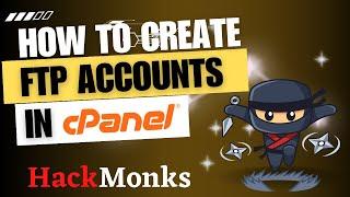 Creating an FTP Account in cPanel - Quick and Easy Tutorial