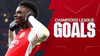 EVERY ARSENAL GOAL | UEFA Champions League Group Stage Goals