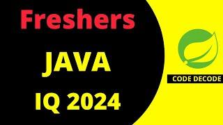 Java Interview Questions and Answers Freshers | Java | Code Decode