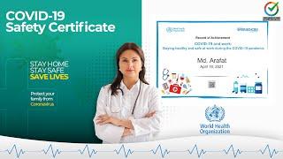 Certificate on Safety at Work During the COVID 19 Pandemic | beCertified