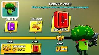 Food gang trophy road completed 6000 trophies