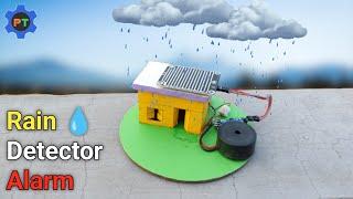 Rain Detector Alarm ️ | science project | Inspire Award Project