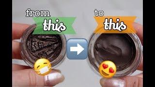HOW TO FIX A DRIED OUT EYEBROW POMADE (SUPER EASY HACK!)