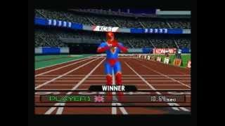 International Track and field 2 - Konami man Gameplay footage