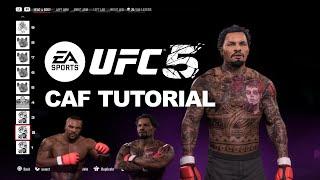 EA UFC 5: Complete Create A Fighter Tutorial