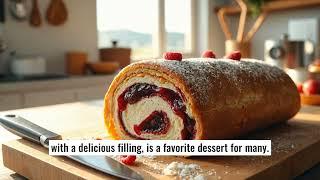 Swiss Roll Cake Recipe,easy step by step guide with instructions 