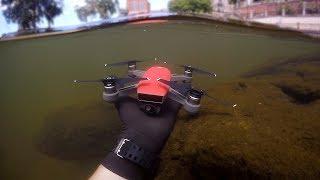 Found Drone Underwater in River While Scuba Diving! (w/ Girlfriend) | DALLMYD