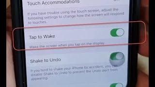iPhone 11 Pro: How to Turn On / Off Tap to Wake The Screen