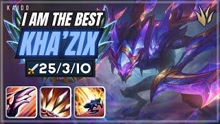 [Rank 1 Kha'zix] This is HOW you carry games on Kha'zix in Season 14 Jungle | Kaido in High Elo