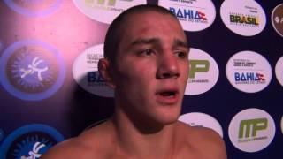 Aaron Pico after winning 66 kg Bronze at UWW Junior Worlds