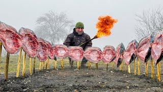 This Is How Fish Was Fried 3,000 Years Ago! Delicious Life In A Mountain Village