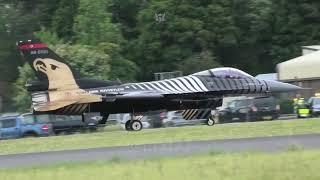 Turkish Air Force F-16 Falcon at RIAT 2024 impressive display #turkishairforce #f16falcon #riat2024