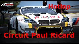 BMW M6 GT3 - Circuit Paul Ricard Hotlap | Assetto Corsa Competizione