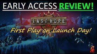 Last Hope - Tower Defense - First Play on Launch Day!  First Day REVIEW!