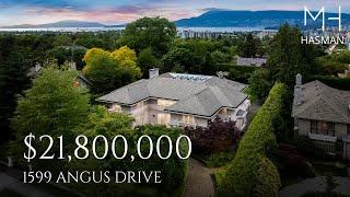 A Magnificent European Inspired Mansion in Vancouver's Most Coveted First Shaughnessy Enclave