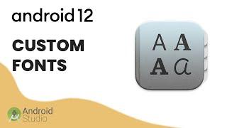 How to use CUSTOM FONTS in your ANDROID STUDIO APP | #2022 #android #development #androidstudio