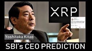 XRP BREAKING NEWS: SBI’s CEO PREDICTION