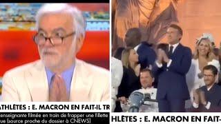 Pascal Praud en roue libre, il imite Macron en direct, le plateau ne s’y attendait pas