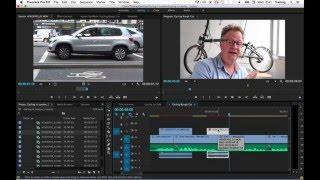 Premiere Pro tutorial: Linking / Unlinking Clips & locking tracks - Adobe Premiere Pro Training