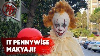 PENNYWISE İSTANBUL SOKAKLARINDA! IT MAKYAJI | TUANA TEZSAY