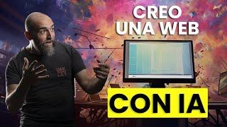  Cómo Crear una PÁGINA WEB con Inteligencia Artificial: Guía Paso a Paso" 