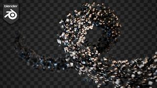 Make Particles Follow a Curve in Blender with this Procedural Tool