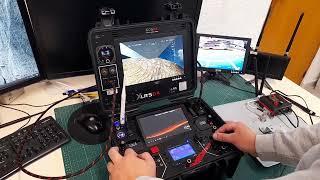 Ground Control Station D4 V2 with FPV AerosimRC simulator. #Fpvsimulator, #flightsimulator