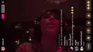 Doja Cat singing “Alone” in the studio - Instagram Live (2020)