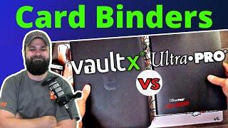 TCG Card Binder Compare Best Options | Vault X vs Ultra Pro