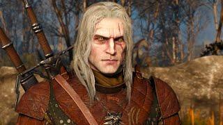 [4K] Book Accurate Geralt Killing Monsters! [Modded Witcher 3 Gameplay]