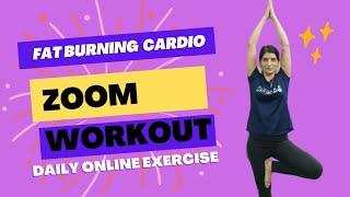 Fat Burning Workout. daily Zoom call exercise