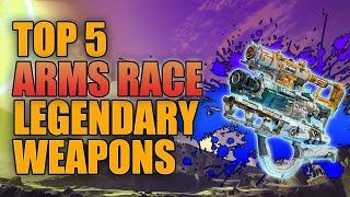 Borderlands 3 | Top 5 Arms Race Legendary Weapons - Best Weapons from the New Arms Race Mode!