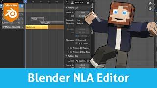 Learn Blender's NLA editor in 3 minutes | Blender 2.9 Animation Tutorial