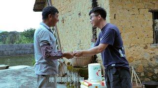 【三瓦房】农村旧泥砖房改造工作室正式开工  The renovation of the old mud brick house into a studio officially started