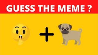 Can you Guess The Meme by Emojis ? / Emoji riddles.