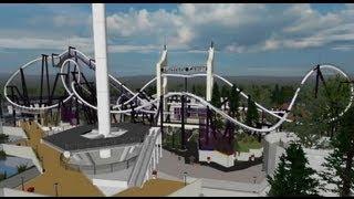 【NoLimits Coaster】Mercury Lampe：Angel of Blackroses