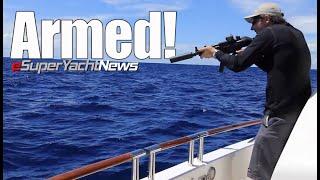 Lurssen Launches 'Crashed' Superyacht | ARMED Guards Onboard | SY News Ep278