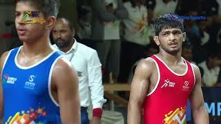 Boys Freestyle Wrestling GOLD MEDAL - 51 Kg | Rohit (RJ) vs Abhishek (MP) | Khelo India Youth Games