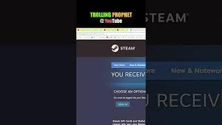 STEAM GIFT CARD SCAM EXPOSED