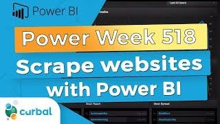 Easier than ever to get data from the web into Power BI - PW518
