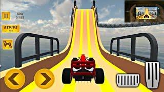 Formula Ramp car stunts game #1 - impossible car stunts 2020 gameplay - voice gameplay