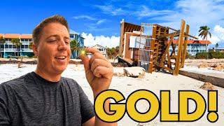 Huge Gold Nugget Found After Hurricane!