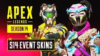 Apex Legends Season 14 "Beast of Prey" Event Skins - Loba & Rampart