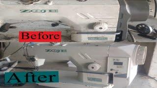 Complite Mehtod To Convert Auto Zoje L/S Sewing Machine into Manual Drict Drive